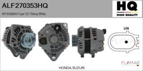 HQ ALF270353HQ - MITSUBISHI Type 12V 70Amp PR5
