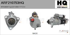 HQ ARF210753HQ - MITSUBISHI Type 24V 5,50kW 11T CCW