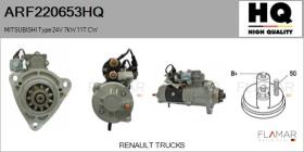 HQ ARF220653HQ - MITSUBISHI Type 24V 7,00kW 11T CW