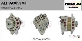 MITSUBISHI ALF890653MT - MITSUBISHI Type 24V 80Amp