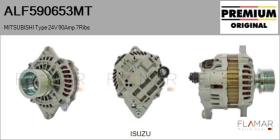 MITSUBISHI ALF590653MT - MITSUBISHI Type 24V 90Amp