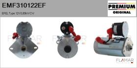 EFEL EMF310122EF - MOT.ELEC. NUEVO ORIG. EFEL Type 12V 0,8kW CW