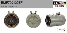 EFEL EMF720122EF - MOT.ELEC. NUEVO ORIG. EFEL Type 12V 2kW CW