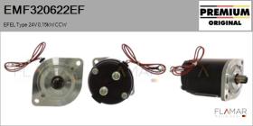 EFEL EMF320622EF - MOT.ELEC. NUEVO ORIG. EFEL Type 24V 0,4kW CW
