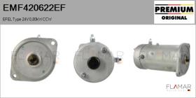 EFEL EMF420622EF - MOT.ELEC. NUEVO ORIG. EFEL Type 24V 0,8kW CCW