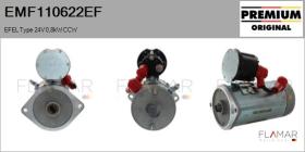 EFEL EMF110622EF - MOT.ELEC. NUEVO ORIG. EFEL Type 24V 1,2kW CCW