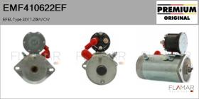 EFEL EMF410622EF - MOT.ELEC. NUEVO ORIG. EFEL Type 24V 1,2kW CW