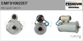 EFEL EMF910622EF - MOT.ELEC. NUEVO ORIG. EFEL Type 24V 1,2kW CW