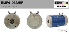 EFEL EMF610622EF - MOT.ELEC. NUEVO ORIG. EFEL Type 24V 2,5kW CW