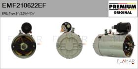 EFEL EMF210622EF - MOT.ELEC. NUEVO ORIG. EFEL Type 24V 2,5kW CW