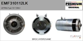 MAHLE EMF310112LK - MOT.ELEC. NUEVO ORIG. LETRIKA Type 12V 1,50kW