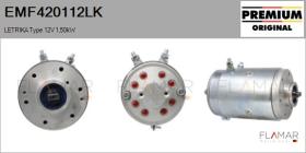 MAHLE EMF420112LK - MOT.ELEC. NUEVO ORIG. LETRIKA Type 12V 1,50kW