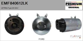 MAHLE EMF840612LK - MOT.ELEC. NUEVO ORIG. LETRIKA Type 24V 2,00kW