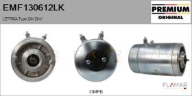 MAHLE EMF130612LK - MOT.ELEC. NUEVO ORIG. LETRIKA Type 24V 2,00kW