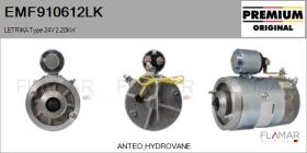 MAHLE EMF910612LK - MOT.ELEC. NUEVO ORIG. LETRIKA Type 24V 2,20kW