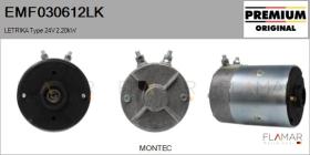 MAHLE EMF030612LK - MOT.ELEC. NUEVO ORIG. LETRIKA Type 24V 2,20kW