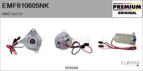 NIKKO EMF610605NK - MOT.ELEC. NUEVO ORIG. NIKKO Type 48V