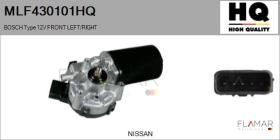 HQ MLF430101HQ - MOT.LP. NUEVO BOSCH Type 12V FRONT VHD