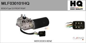 HQ MLF030101HQ - MOT.LP. NUEVO BOSCH Type 12V FRONT VHD