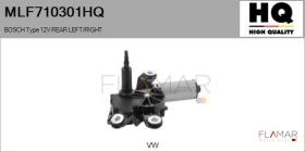 HQ MLF710301HQ - MOT.LP. NUEVO BOSCH Type 12V REAR HHD