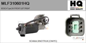 HQ MLF310601HQ - MOT.LP. NUEVO BOSCH Type 24V FRONT VHD