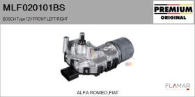 BOSCH MLF020101BS - MOT.LP. NUEVO ORIG. BOSCH Type 12V FRONT VHD