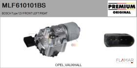 BOSCH MLF610101BS - MOT.LP. NUEVO ORIG. BOSCH Type 12V FRONT VHD