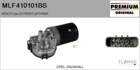 BOSCH MLF410101BS - MOT.LP. NUEVO ORIG. BOSCH Type 12V FRONT VHD