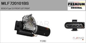 BOSCH MLF720101BS - MOT.LP. NUEVO ORIG. BOSCH Type 12V FRONT VHD