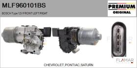 BOSCH MLF960101BS - MOT.LP. NUEVO ORIG. BOSCH Type 12V FRONT VHD