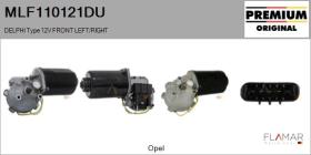 DELPHI MLF110121DU - MOT.LP. NUEVO ORIG. DELPHI Type 12V FRONT VHD