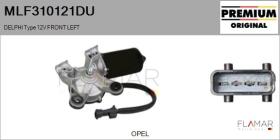 DELPHI MLF310121DU - MOT.LP. NUEVO ORIG. DELPHI Type 12V FRONT VHD