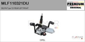 DELPHI MLF110321DU - MOT.LP. NUEVO ORIG. DELPHI Type 12V REAR HHD