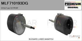 DOGA MLF710193DG - MOT.LP. NUEVO ORIG. DOGA Type 12V FRONT VHD