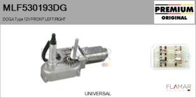 DOGA MLF530193DG - MOT.LP. NUEVO ORIG. DOGA Type 12V FRONT VHD