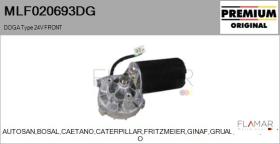 DOGA MLF020693DG - MOT.LP. NUEVO ORIG. DOGA Type 24V FRONT VHD