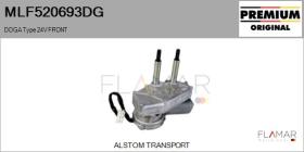 DOGA MLF520693DG - MOT.LP. NUEVO ORIG. DOGA Type 24V FRONT VHD