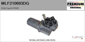 DOGA MLF210693DG - MOT.LP. NUEVO ORIG. DOGA Type 24V FRONT VHD