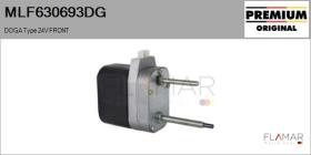 DOGA MLF630693DG - MOT.LP. NUEVO ORIG. DOGA Type 24V FRONT VHD