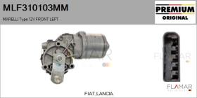 MARELLI MLF310103MM - MOT.LP. NUEVO ORIG. MARELLI Type 12V FRONT VHD