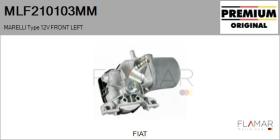 MARELLI MLF210103MM - MOT.LP. NUEVO ORIG. MARELLI Type 12V FRONT VHD