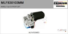 MARELLI MLF830103MM - MOT.LP. NUEVO ORIG. MARELLI Type 12V FRONT VHD