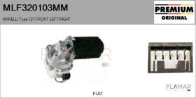 MARELLI MLF320103MM - MOT.LP. NUEVO ORIG. MARELLI Type 12V FRONT VHD