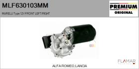 MARELLI MLF630103MM - MOT.LP. NUEVO ORIG. MARELLI Type 12V FRONT VHD