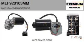 MARELLI MLF920103MM - MOT.LP. NUEVO ORIG. MARELLI Type 12V FRONT VHD