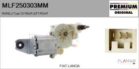 MARELLI MLF250303MM - MOT.LP. NUEVO ORIG. MARELLI Type 12V REAR HHD