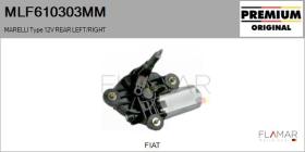 MARELLI MLF610303MM - MOT.LP. NUEVO ORIG. MARELLI Type 12V REAR HHD