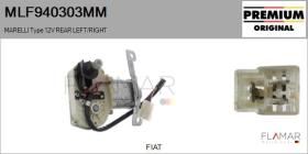MARELLI MLF940303MM - MOT.LP. NUEVO ORIG. MARELLI Type 12V REAR HHD