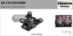 MARELLI MLF810303MM - MOT.LP. NUEVO ORIG. MARELLI Type 12V REAR HHD