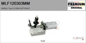 MARELLI MLF120303MM - MOT.LP. NUEVO ORIG. MARELLI Type 12V REAR HHD